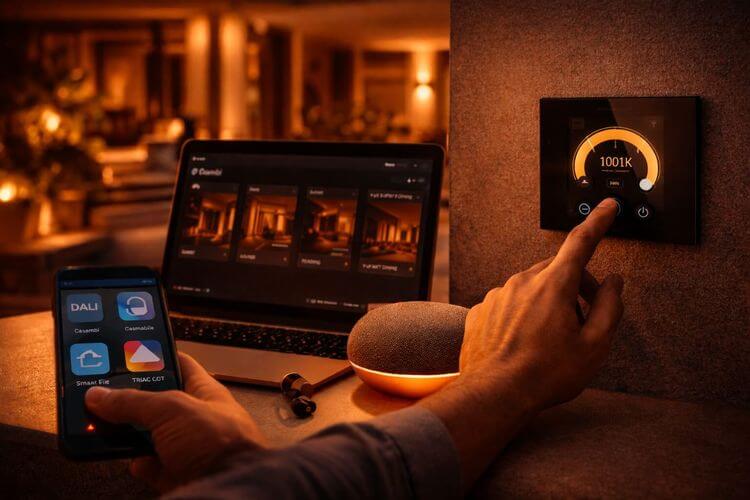 Iluminación de lujo para habitaciones