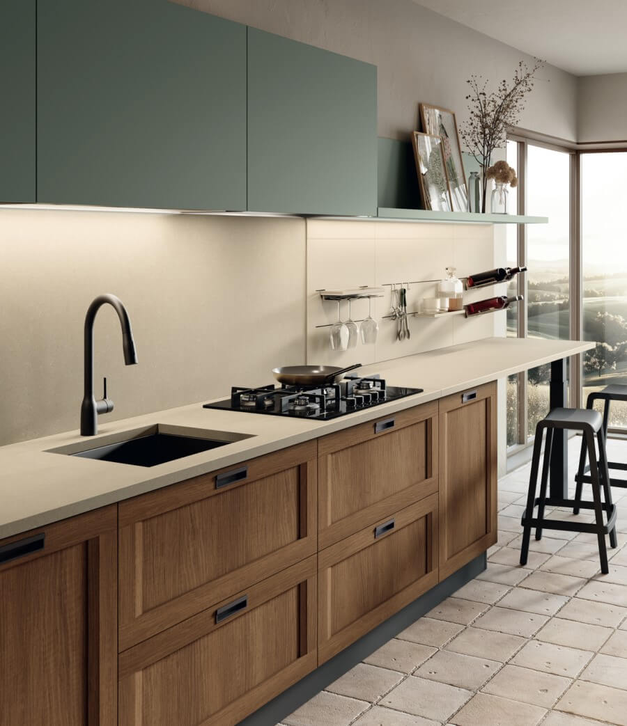 Cocinas de diseño italiano: Scavolini Moda y Scavolini Regola