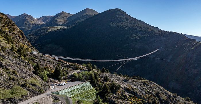 El Puente Tibetano de Canillo, el segundo más largo del mundo