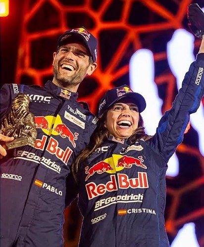 Cristina Gutierrez y Pablo Moreno ganan en la categoría Challenger del Dakar 2024