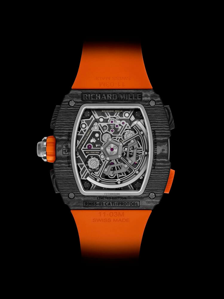 Reloj Chronografo McLaren W1 RM 65-01 Automatic Split-Seconds