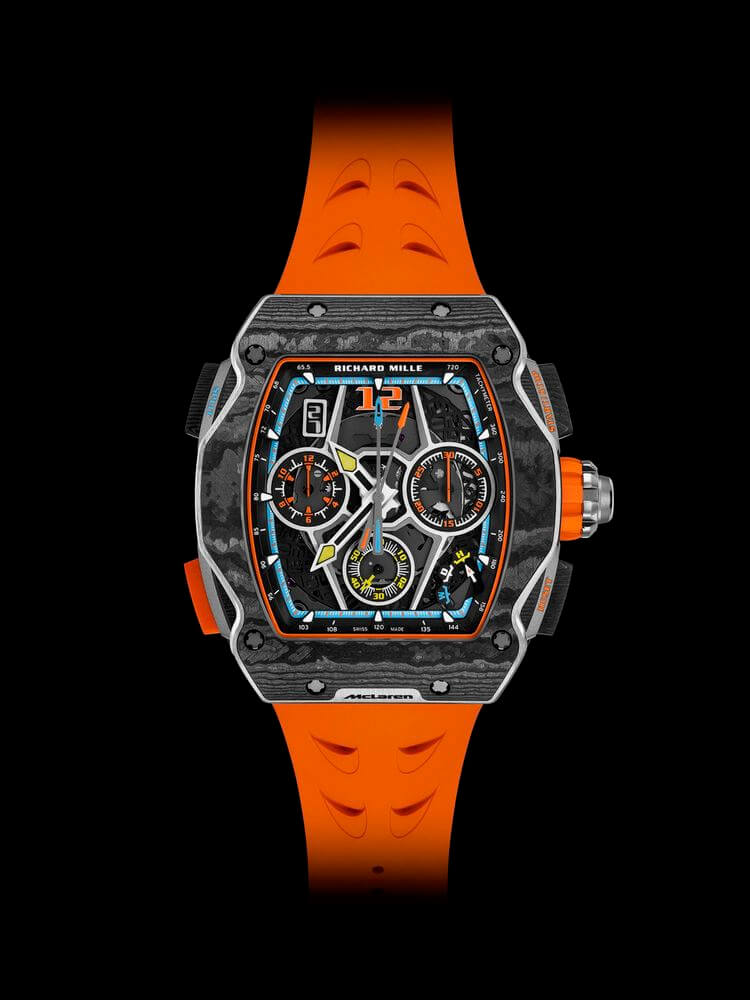 Reloj Chronografo McLaren W1 RM 65-01 Automatic Split-Seconds