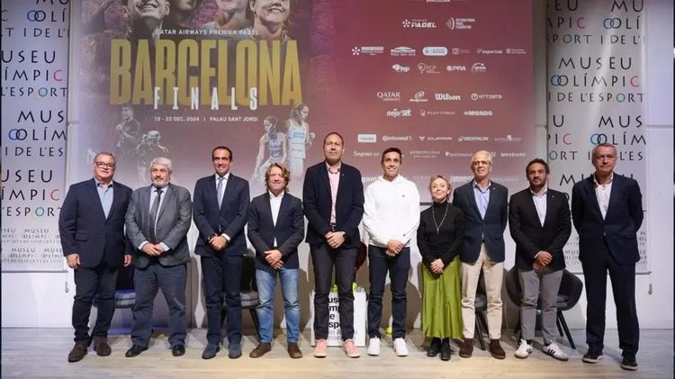 Barcelona presenta las Qatar Airways Premier Padel Finals