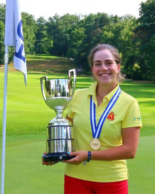 Paula Martin campeona Europa Golf Femenino