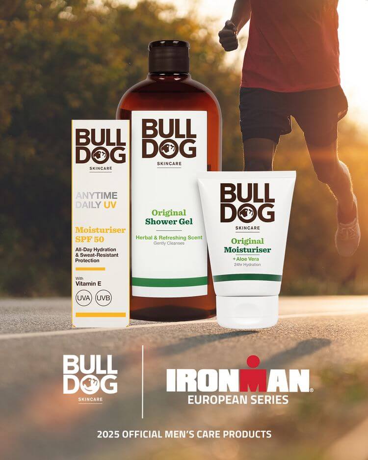 Bulldog Skincare, el cuidado de los atletas de la Ironman
