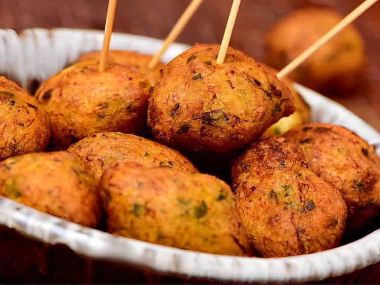 tapas de bacalao