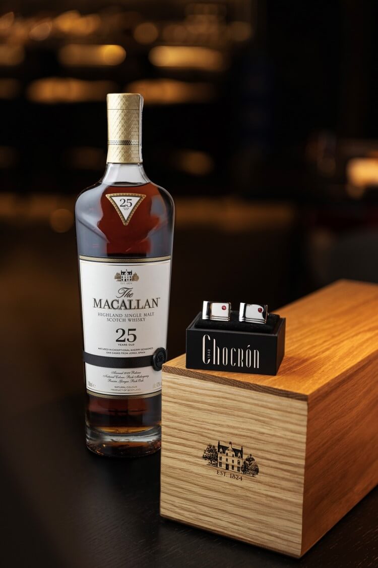 The Macallan 25 x Chocrón