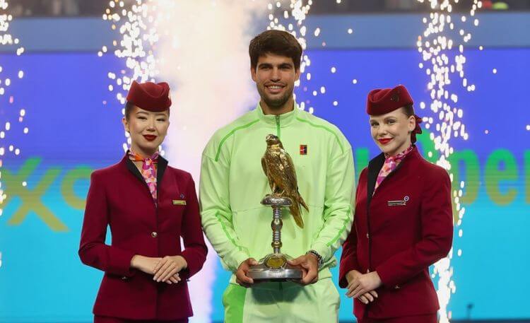 Carlos Alcaraz conquista el torneo ATP 500 de Doha