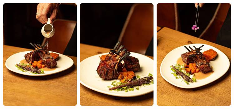 French rack de cordero Restaurante Arcano French rack de cordero Restaurante Arcano