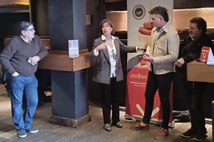 Chistorra de Navarra IGP presentación en Barcelona