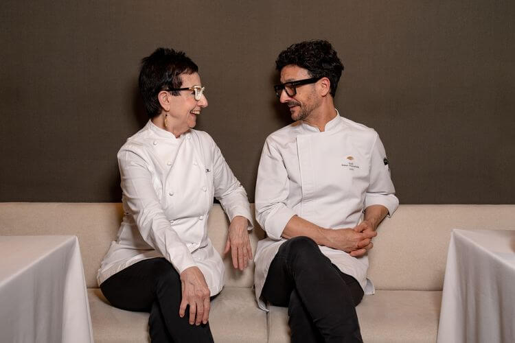 Carme Ruscalleda y Raül Balam Carme Ruscalleda y Raül Balam