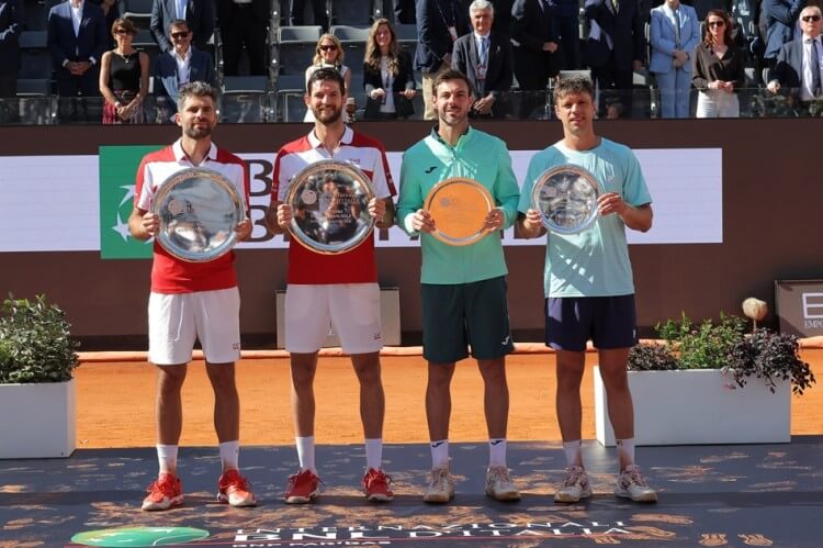 Marcel Granollers y Horacio Zeballos se han quedado a las puertas del triunfo en el ATP Masters 1000 de Roma