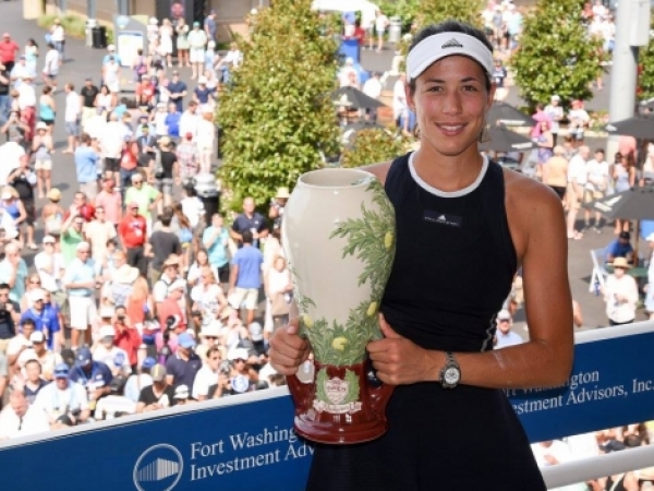 Garbiñe Muguruza conquista el título WTA en Cincinnati y sube al número 3 mundial