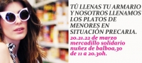 Mercadillo solidario &quot;Outfits que alimentan&quot;