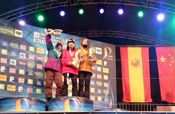 Queralt Castellet subcampeona del mundo de Snowboard - halfpipe