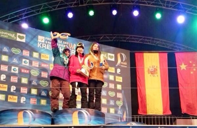 Queralt Castellet subcampeona del mundo de Snowboard - halfpipe