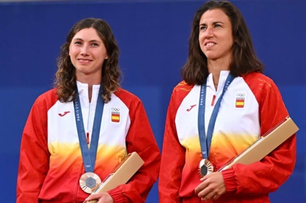 Sara Sorribes y Cristina Bucsa medalla de bronce en dobles en los JJOO