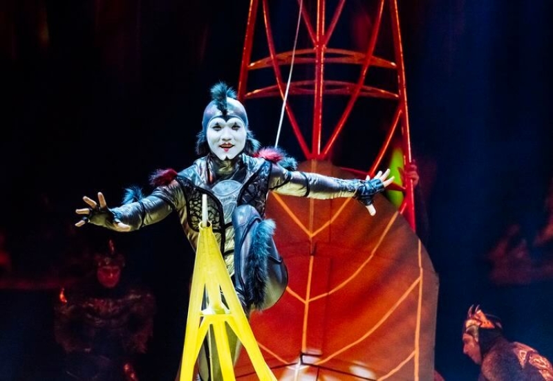 ESPECTÁCULO OVO DE CIRQUE DU SOLEIL