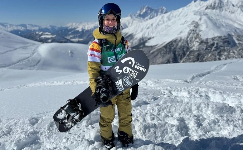 Núria Castán tercera en el Freeride World Tour Georgia Pro