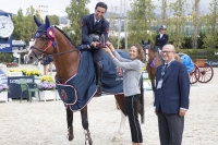 Emilio Bicocchi gana el Trofeo CaixaBank del CSIO Barcelona