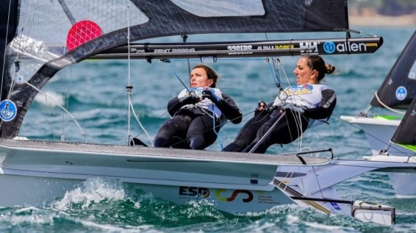 María Cantero y Paula Barceló, subcampeonas del mundo de 49er FX