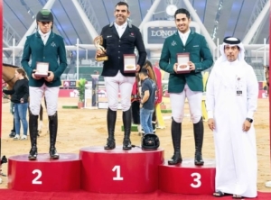 Mariano Martínez Bastida doble podio en el CSIW 4* de Doha