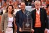 Rafael Nadal recibe un histórico homenaje en Roland Garros