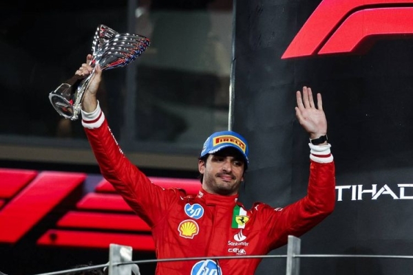 Carlos Sainz segundo en el GP F1 de Abu Dhabi, ultima prueba del mundial de F1 2024