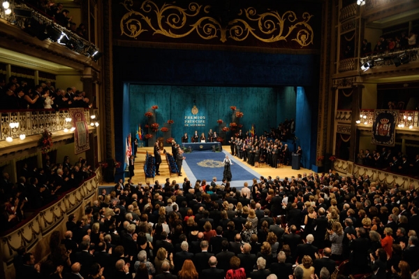 Entrega de los Premios Principe de Asturias 2012