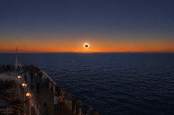 ¿Quieres ver el eclipse en alta mar?