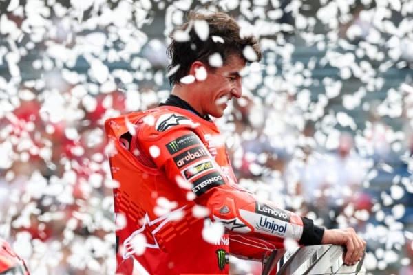 Marc Márquez. campeón del mundo de MotoGP 2025