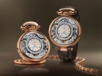 Reloj Bovet 1822 Amadeo Fleurier Virtuoso VII oro rojo 18k con esfera lacada en blanco