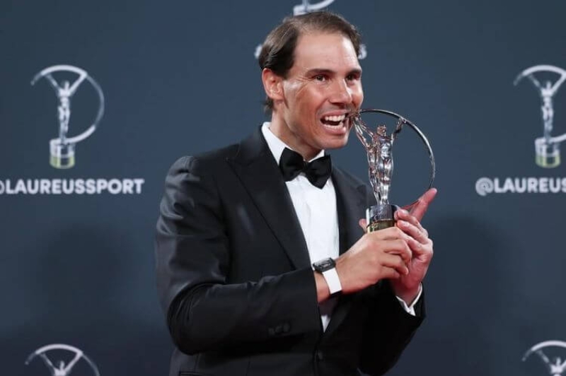 Rafa Nadal recibe el Premio Laureus al &quot;Icono del Deporte&quot;