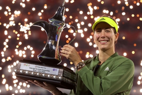 Garbiñe Muguruza conquista el torneo WTA 1000 de Dubai