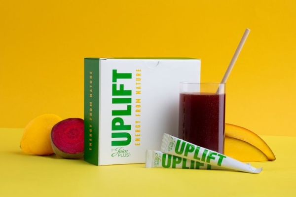 Uplift by Juice Plus+ te aporta un extra de energía