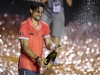 Ferrer baila la samba en la final del torneo de tenis de Rio de Janeiro 