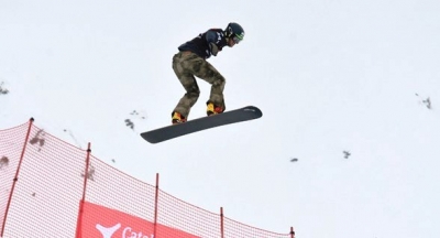 Bronce para Lucas Eguibar en la Copa del Mundo Snowboard Cross FIS