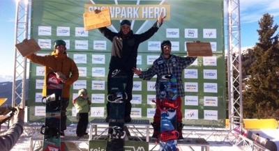 Aleix López, oro en slopestyle (SBS) FIS y Lucas Eguibar, bronce en snowboard cross (SBX) FIS
