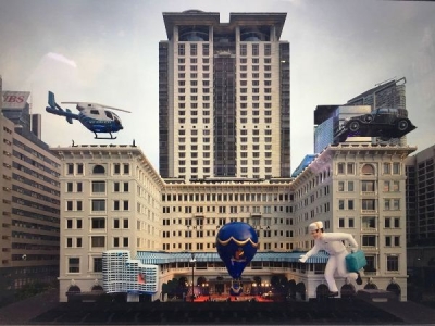 Un viaje elevando: HSH celebra 150 años con globos gigantes