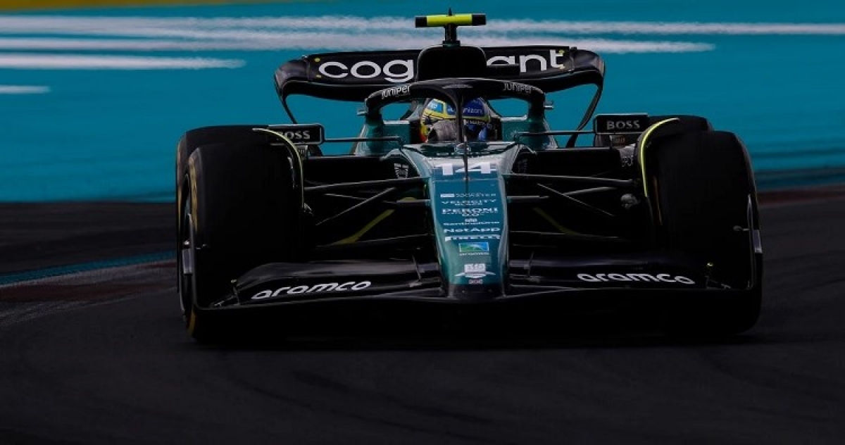 F1 GP Miami - Fernando Alonso de nuevo en el podio