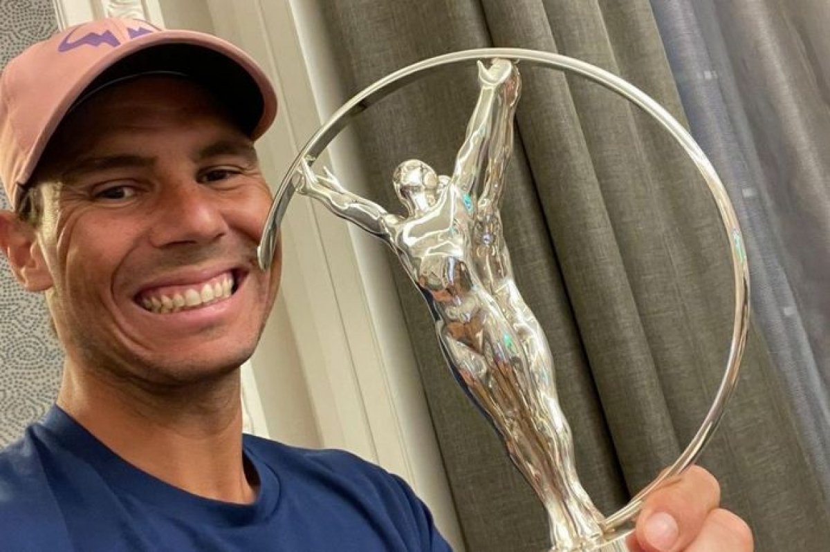 Rafael Nadal premio Laureus al &quot;Mejor Deportista Masculino del Año&quot; de 2020