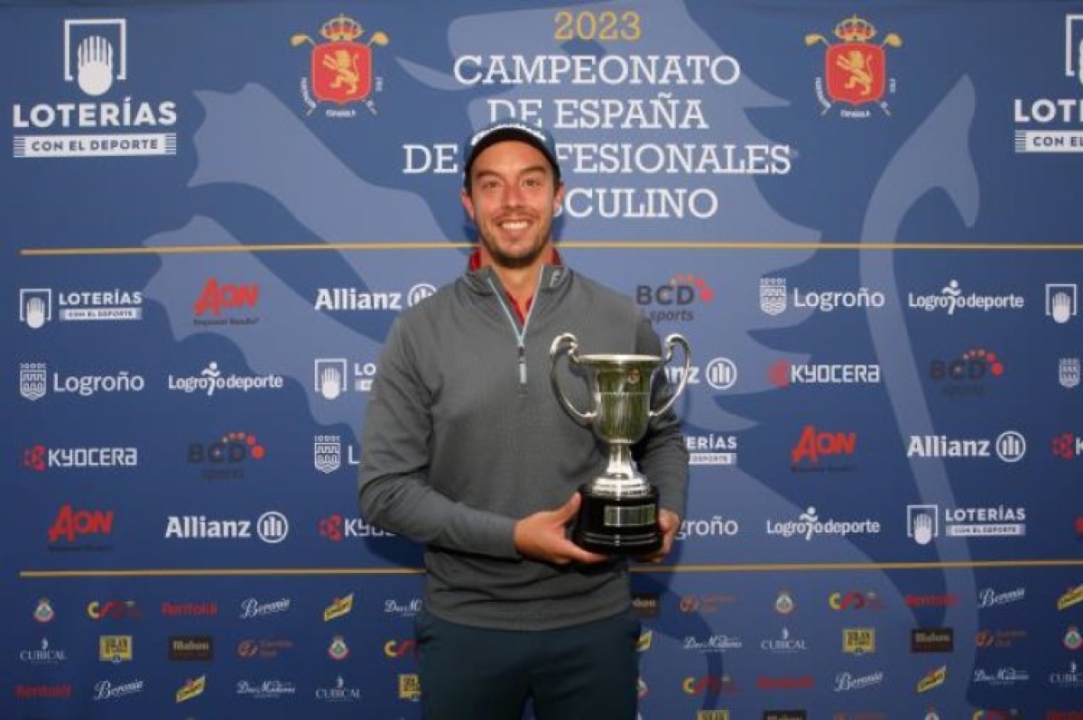 Víctor Pastor campeón de España Profesional de Golf