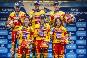 El equipo masculino español gana por trigésima vez el Trial de las Naciones 2024 y el femenino finalizan terceras