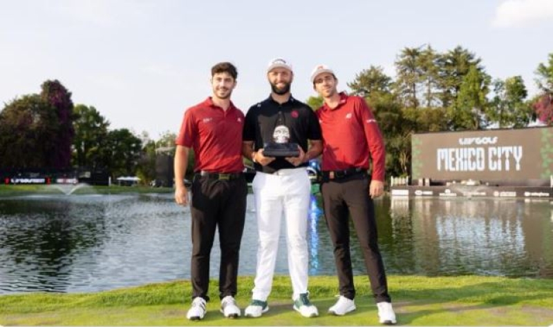 LIV Golf Mexico City corona al golf español con podio para Jon Rahm, David Puig y Josele Ballester