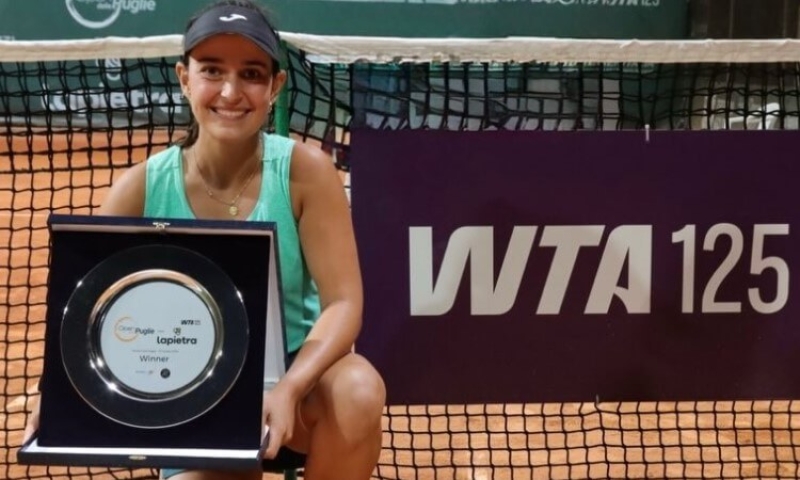 Leyre Romero conquista el título WTA 125 en Foggia