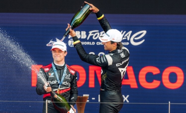 Pepe Martí tercero en el E-Prix de MONACO con Cupra