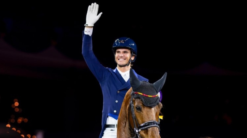 Juan Matute conquista la Kur del CDI5* de Frankfurt