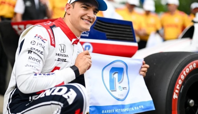 Alex Palou gana en Alabama, tercera victoria de la termporada en la IndyCar