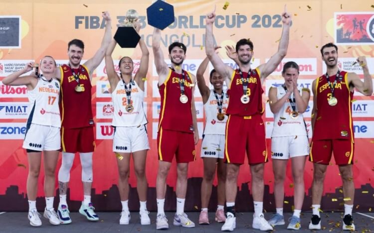 La Selección Española 3x3M gana el Campeonato del Mundo