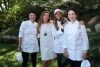 Fina Puigdevall, Blanca Ohlsson , Maria Marte y Elena Arzak en el Club de Gofl de la Moraleja 